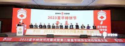 富平柿饼 甜蜜中国——2023富平柿饼节暨第二届富平柿饼全球经销商大会隆重开幕！