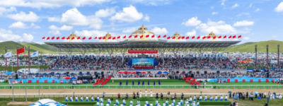盛会放歌北疆 天籁礼赞兴安——索伦嘎唱响2026兴安盟那达慕开幕式