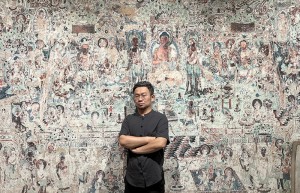 敦煌画派开创者，壁画修复总负责人高山书画作品展示