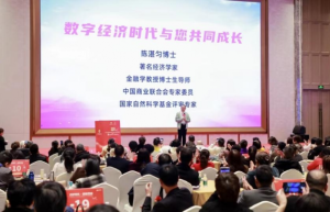 著名经济学家陈湛匀教授：数字经济+CVC是企业新的创举，让人眼前一亮