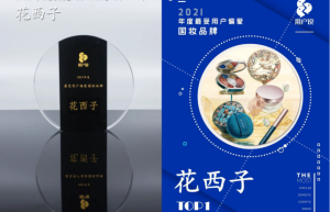 花西子斩获2021年度用户最偏爱国妆品牌TOP1